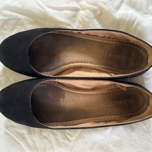 Old Navy Black Flats Versatile Slip-On Loafers